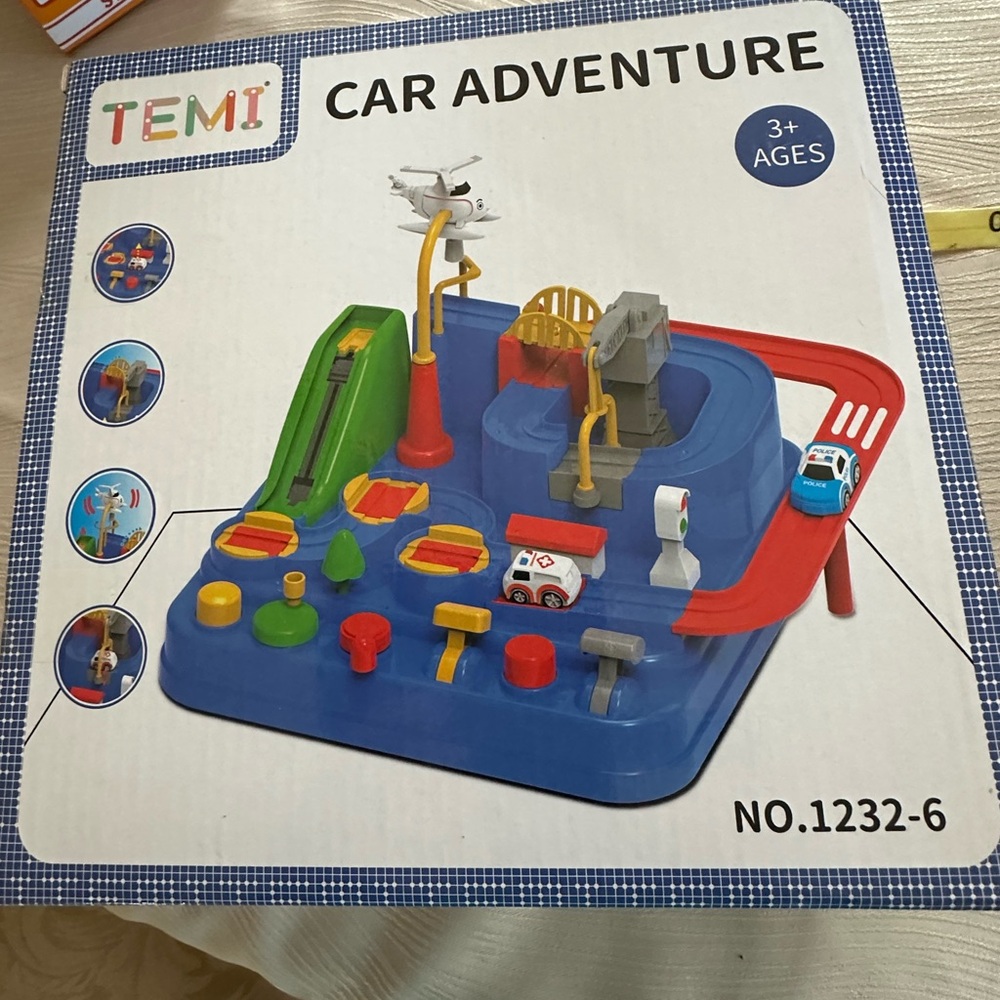 Temi Car Adventure Toy for children 3+ brand new never opened